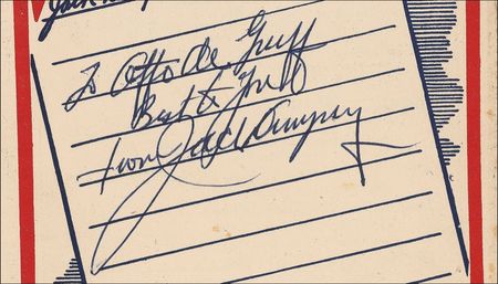 Lot #1272 Jack Dempsey - Image 2