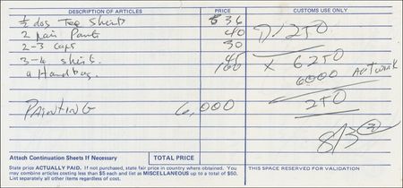 Lot #843 Beatles: John Lennon: A solo Beatle returns from the final voyage of his life with an inspiration for Double Fantasy - Image 2