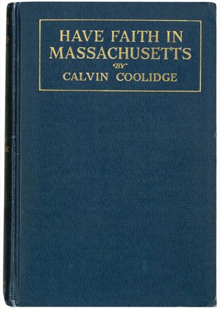 Lot #28 Calvin Coolidge Book - Image 2