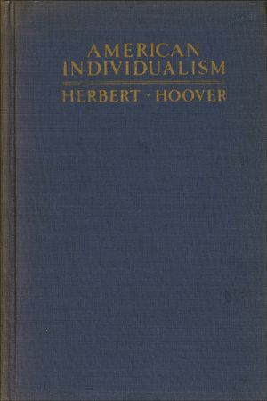 Lot #69 Herbert Hoover Book - Image 2