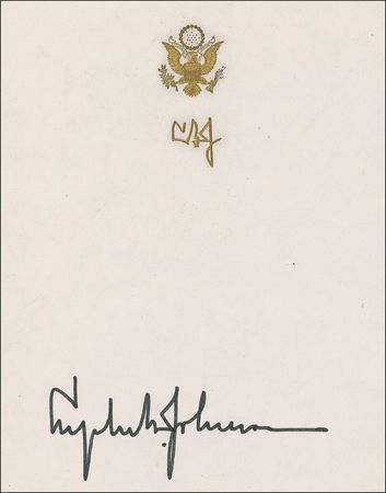 Lot #85 Lyndon B. Johnson Book Plates - Image 2
