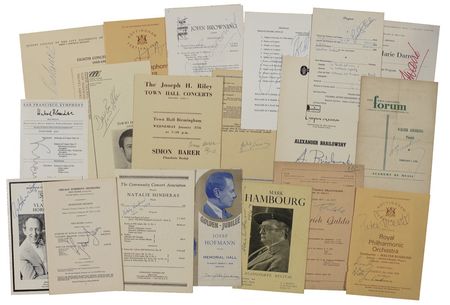 Lot #805 Pianists Programs - Image 2