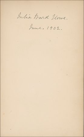 Lot #660 Julia Ward Howe Book - Image 1