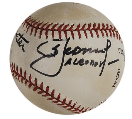 Lot #522 Astronauts and Cosmonauts Baseball - Image 2
