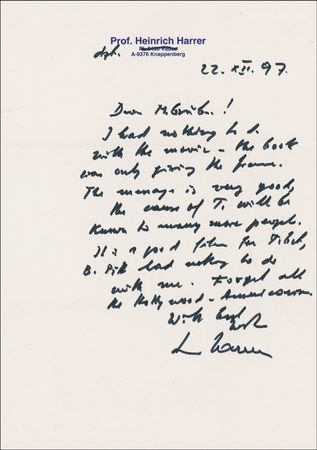 Lot #304 Heinrich Harrer - Image 1