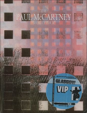 Lot #842 Beatles: Paul McCartney Program - Image 1