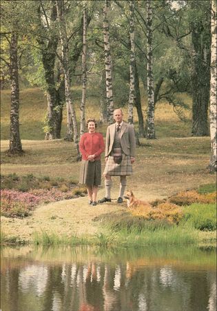 Lot #282 Elizabeth II and Philip Christmas Card - Image 2