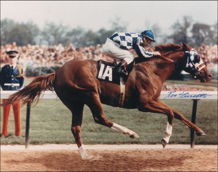 Lot #1297 Horse Racing: Ron Turcotte Signed Photographs - Image 1