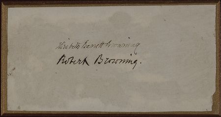 Lot #674 Literary Titans: Elizabeth Barrett and Robert Browning on one page; flanked by Tennyson and Swinburne - Image 3