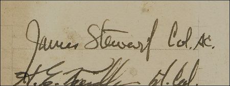 Lot #1195 James Stewart: Col. Stewart and the men of the 2nd Combat Bomb Wing - Image 2