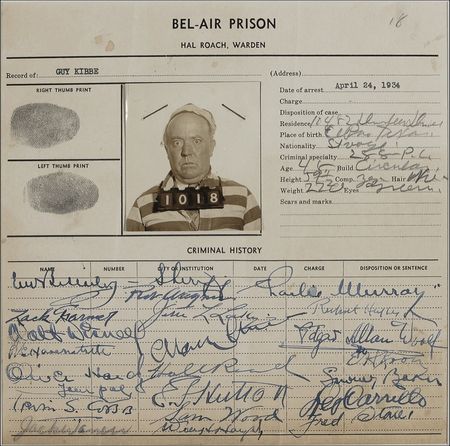 Lot #742 Walt Disney: Disney and other Hollywood legends help “put away” a star of 42nd Street - Image 1