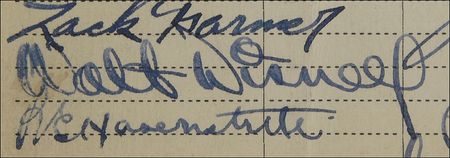 Lot #742 Walt Disney: Disney and other Hollywood legends help “put away” a star of 42nd Street - Image 2