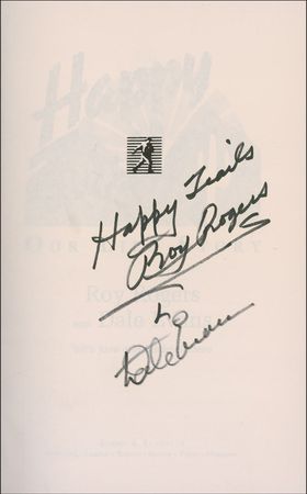 Lot #1166 Roy Rogers, Dale Evans, and Clayton Moore Books - Image 3