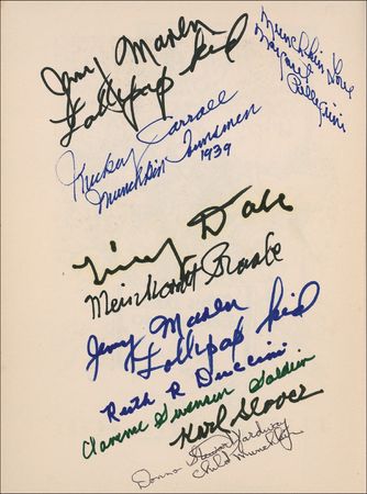 Lot #1233 Wizard of Oz: Munchkins Book - Image 1