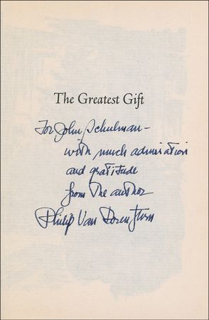 Lot #717 Philip Van Doren Stern: The inspiration for It’s a Wonderful Life - Image 1