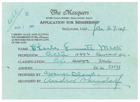 Lot #1145 Warner Oland Signed Document - Image 2