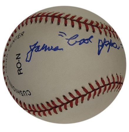 Lot #1258 James “Cool Papa” Bell Baseball - Image 1