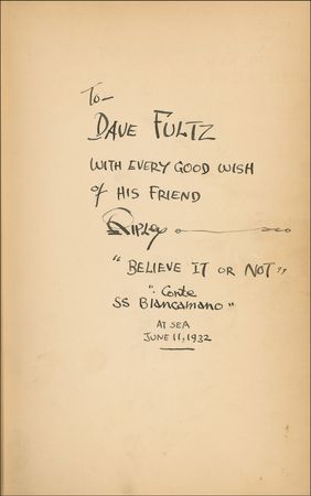 Lot #700 Robert Ripley Book - Image 1
