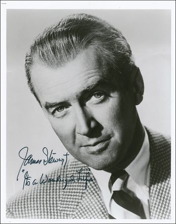 Lot #1087 It?s a Wonderful Life: James Stewart Signed Photographs - Image 2