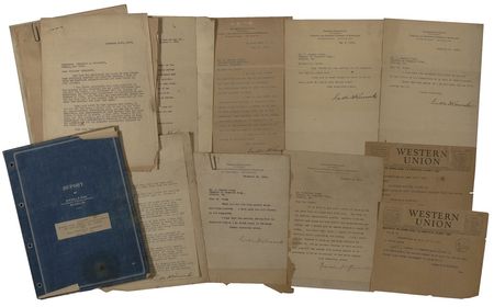 Lot #160 Franklin D. Roosevelt: A large and fascinating archive including six signed letters documenting FDR?s passion from bringing relief to fellow suffers at Warm Springs - Image 3