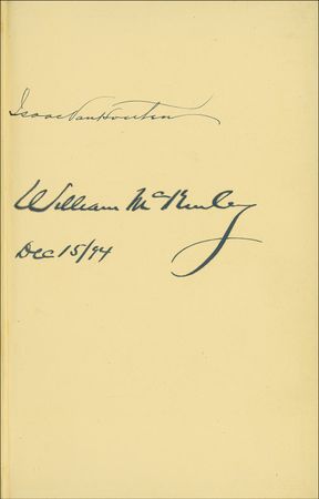 Lot #114 William McKinley Book - Image 1