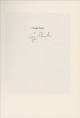 Lot #11 George Bush Book
