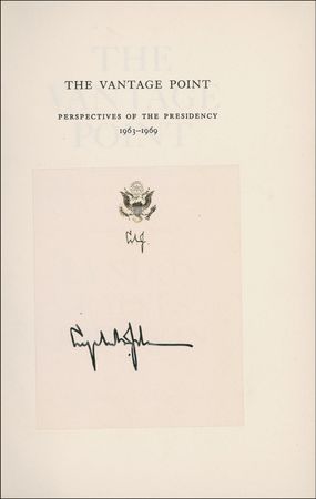Lot #86 Lyndon B. Johnson Book - Image 1