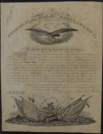 Lot #94 Andrew Jackson: With troops needed for his policy of Indian Removal, Jackson appoints a captain in the Dragoons - Image 2