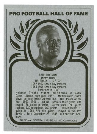 Lot #1245 Football Hall of Famers: 1980 Inductees Signed Cards - Image 2