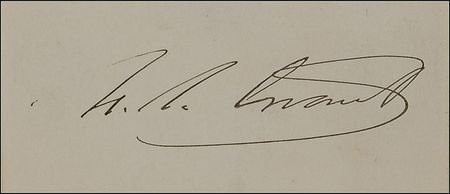 Lot #71 U. S. Grant Signature - Image 2