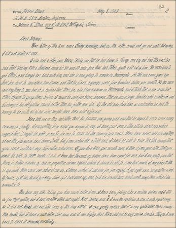 Lot #377 Robert Stroud: The Birdman writes from Alcatraz - Image 1