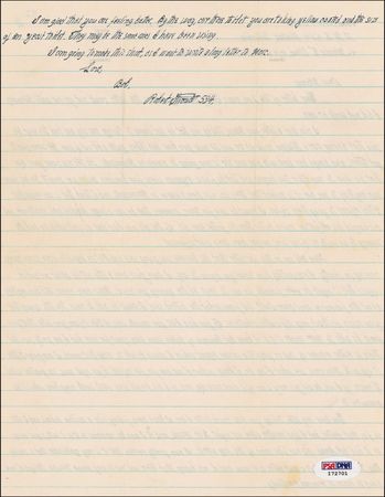 Lot #377 Robert Stroud: The Birdman writes from Alcatraz - Image 2