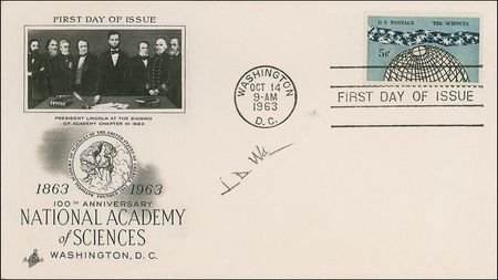 Lot #270 DNA: Watson and Crick First Day Covers - Image 1