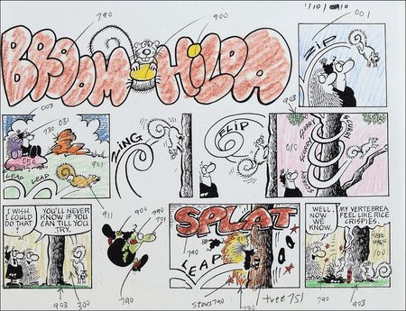 Lot #722 Russell Myers Animation Art - Image 2