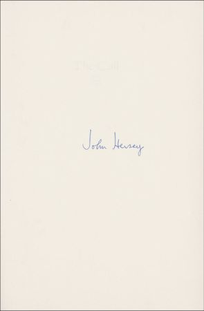 Lot #616 John Hersey - Image 1
