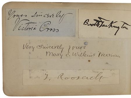 Lot #344 Nineteenth Century Notables: Teddy Roosevelt and Thomas Edison join 19th century artists, composers and stars of stage and screen including Langtry, Cohen, Gibson, Flagg, London and Pavlova - Image 1