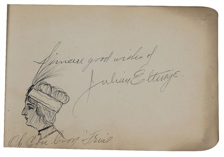 Lot #344 Nineteenth Century Notables: Teddy Roosevelt and Thomas Edison join 19th century artists, composers and stars of stage and screen including Langtry, Cohen, Gibson, Flagg, London and Pavlova - Image 13