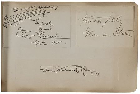 Lot #344 Nineteenth Century Notables: Teddy Roosevelt and Thomas Edison join 19th century artists, composers and stars of stage and screen including Langtry, Cohen, Gibson, Flagg, London and Pavlova - Image 7