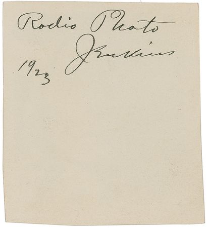 Lot #1042 Charles Francis Jenkins: Cinema pioneer includes two photos sent by radio in 1923 “the first time in history that it has ever been done” - Image 3