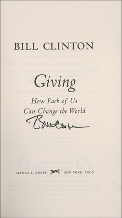 Lot #38 Bill Clinton Book - Image 1
