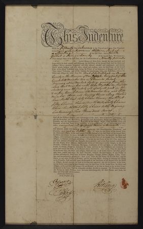 Lot #404 William Alexander, Lord Stirling Signed Document - Image 1
