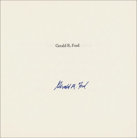 Lot #65 Gerald Ford: A very limited edition volume, The 38th President - Image 1