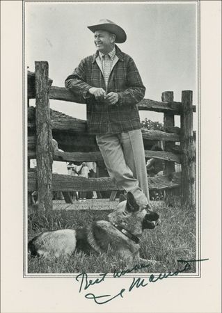 Lot #336 J. Willard Marriott Typed Letter Signed and Photograph - Image 2