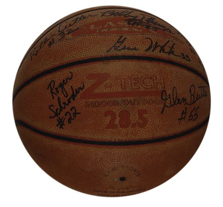 Lot #1268 Hoosiers Basketballs - Image 2
