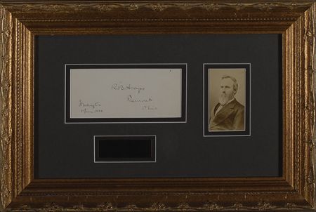 Lot #85 Rutherford B. Hayes Signature - Image 1