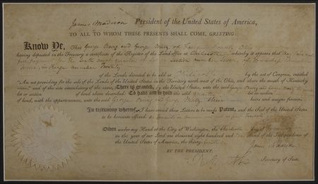 Lot #127 James Madison Signed Document - Image 2