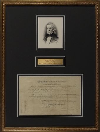 Lot #146 James K. Polk: Polk naval appointment - Image 1