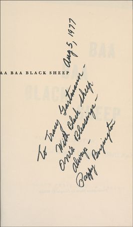 Lot #415 Pappy Boyington Book - Image 1