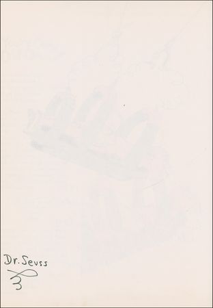 Lot #669 Dr. Seuss Book - Image 1