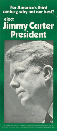 Lot #23 Jimmy Carter Signature
